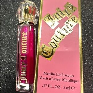 Juicy Couture Metallic Lip Lacquer - Bold Fuchsia